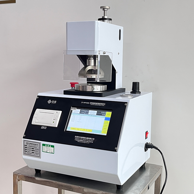 Guidelines for operating the cardboard rupture strength testing machine