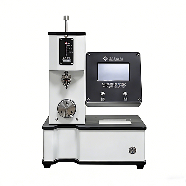 Paper and cardboard folding resistance tester