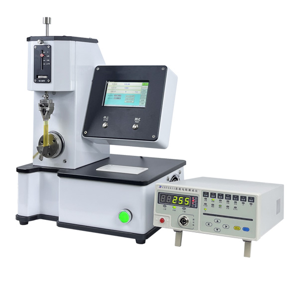 Material bending resistance testing machine