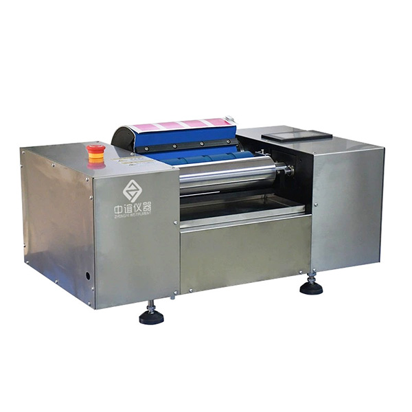 Rubber plate color display instrument